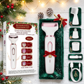 4-in-1 Cordless Bikini Trimmer for Women – Wet/Dry, USB Rechargeable