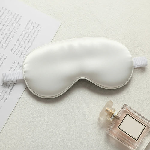 Silk Pillowcase Sleep Mask Silk Eyemask Set Travel Comfortable Luxury Silk Eye Mask